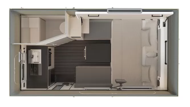 campervan rear storage box