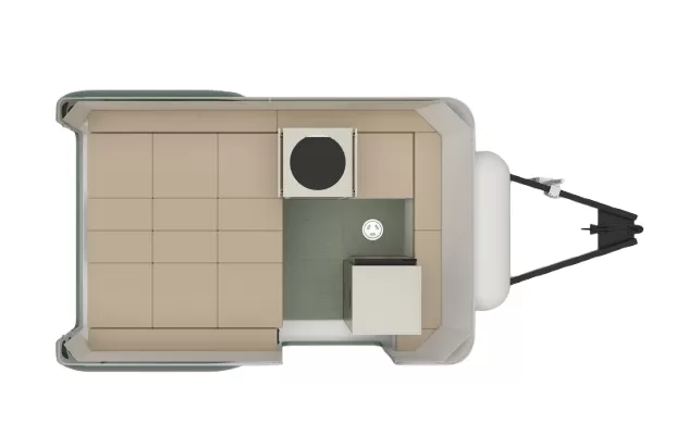 van toilet box