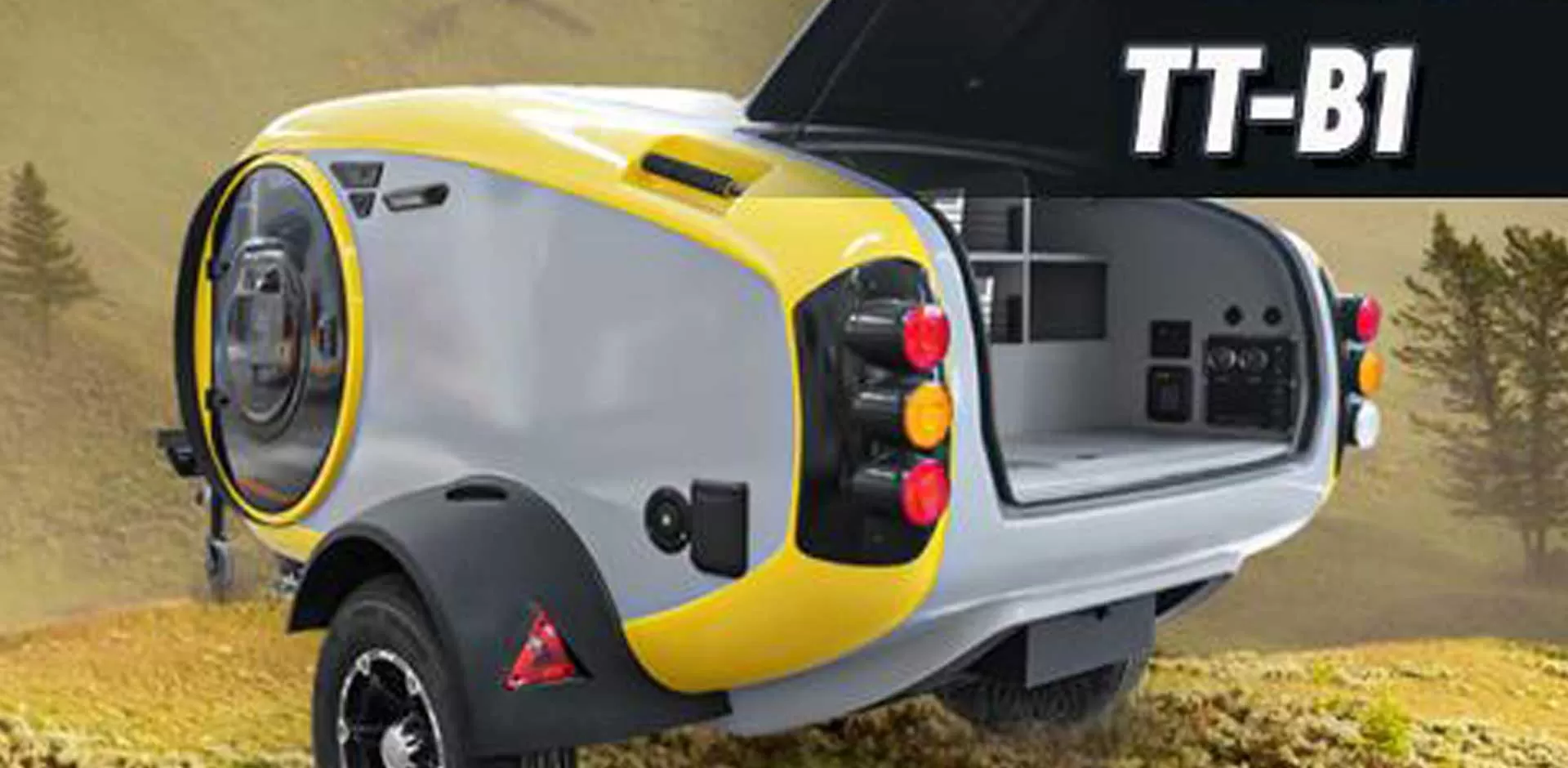 TT-B1 Teardrop Trailer | Modern Aerodynamic Design