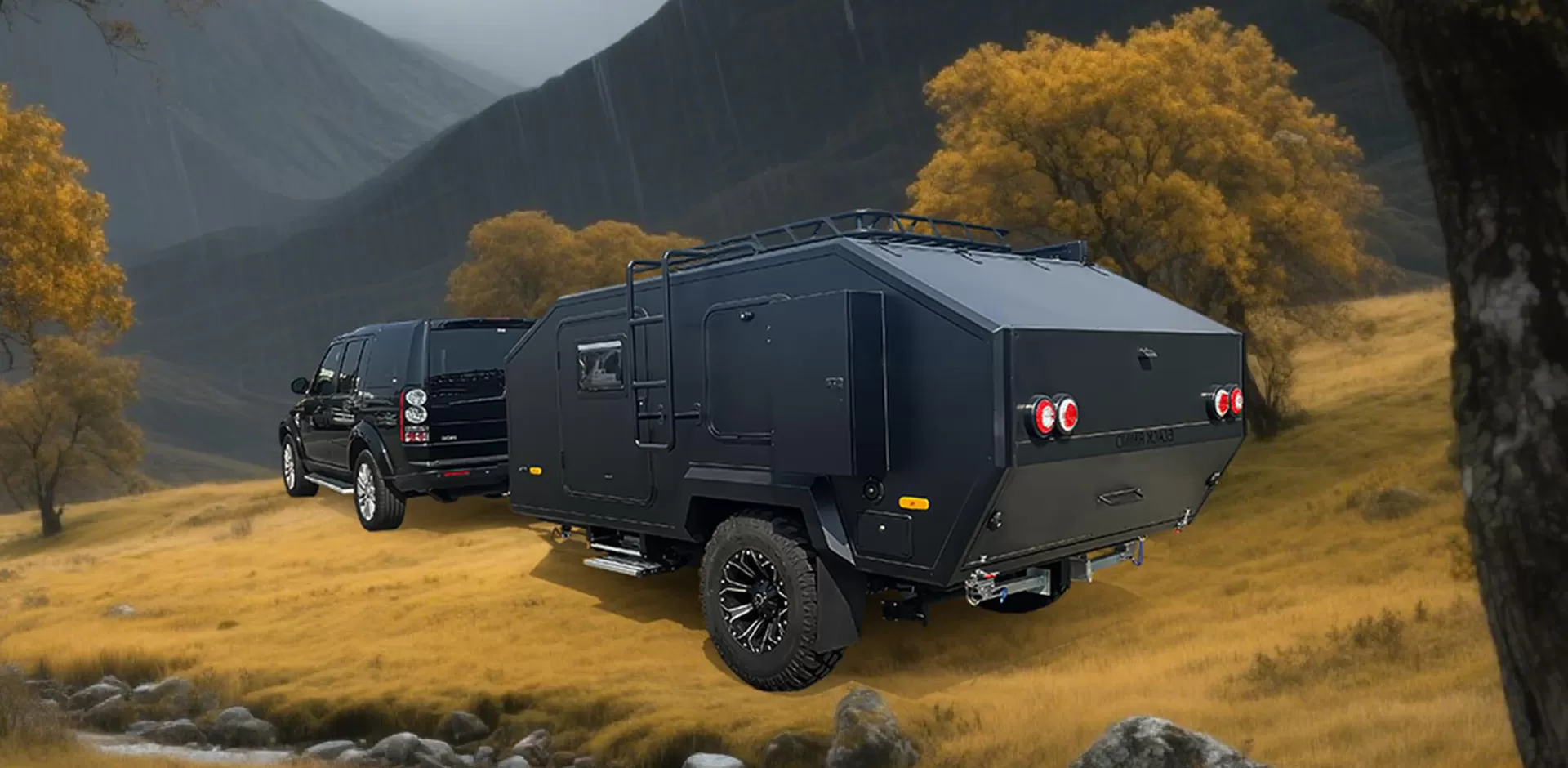 OT-A3 offroad trailer 45S VIDEO