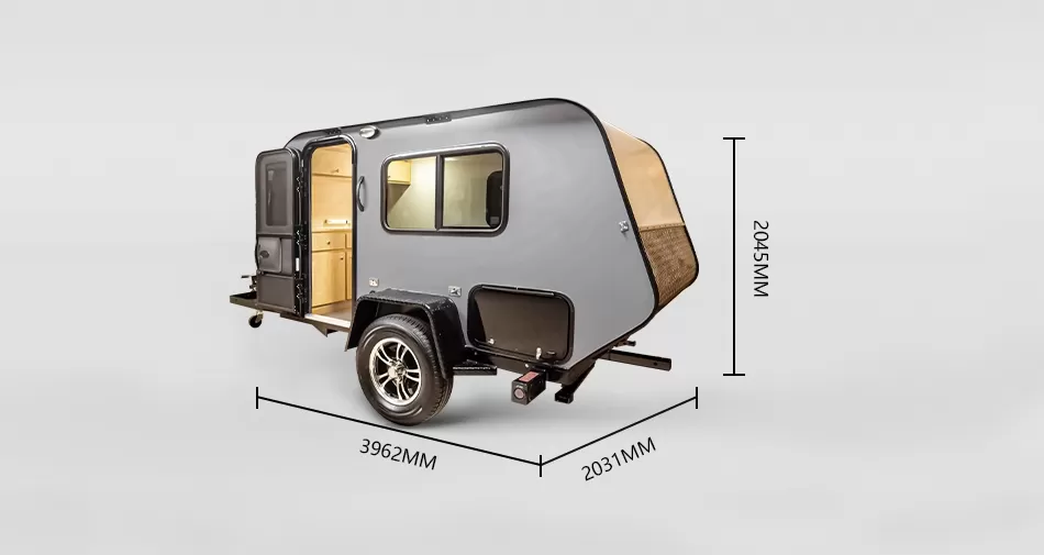 Size of OT-A7 Off-road Caravan