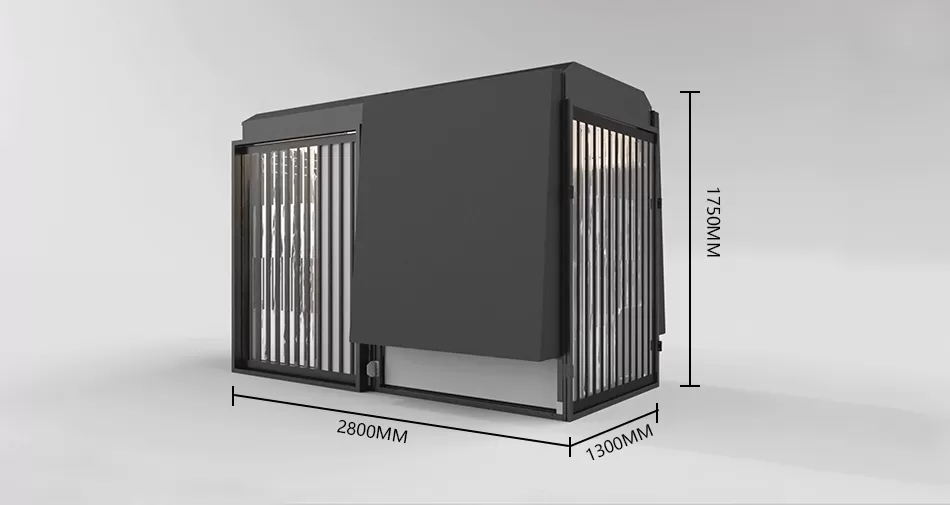 Size of TC-B1 Van Box